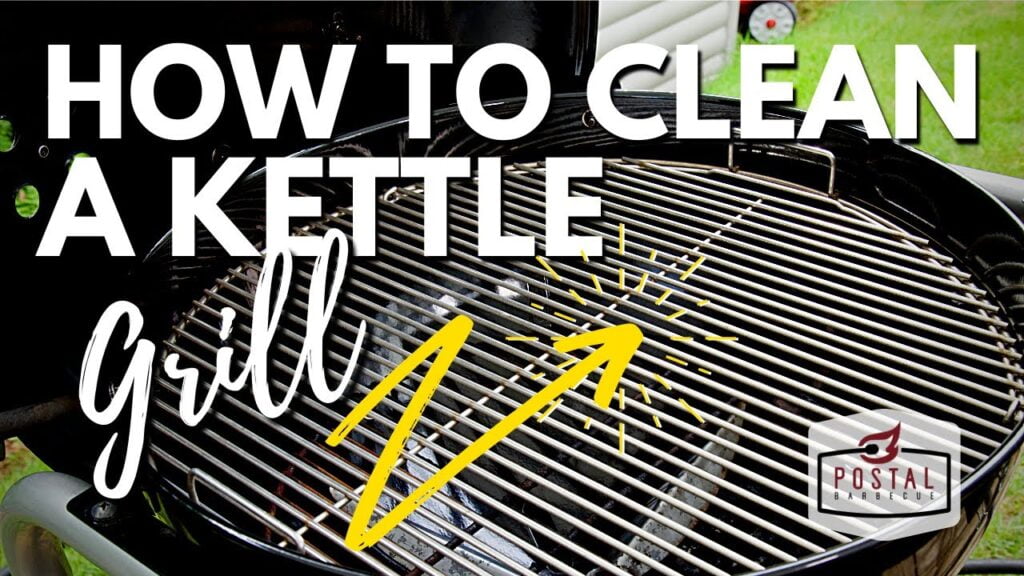 How to Clean a Weber Kettle Grill Cleaning the Lid and Vents