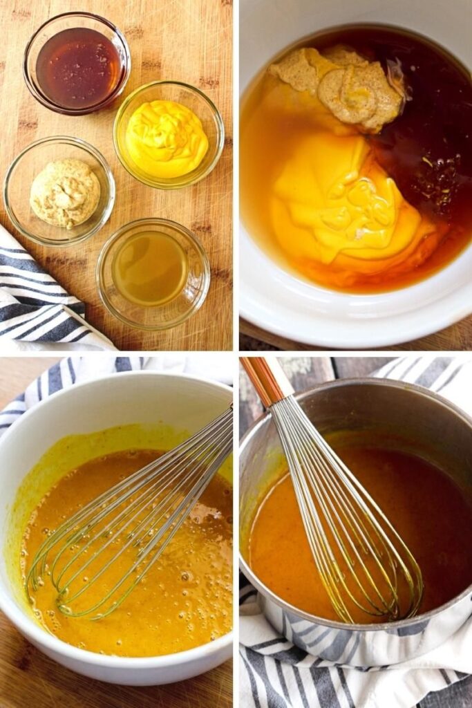 How to make Honey Mustard BBQ Sauce Preparation
